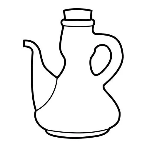 Dibujos de aceite para colorear