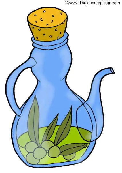 Dibujos de aceite de oliva