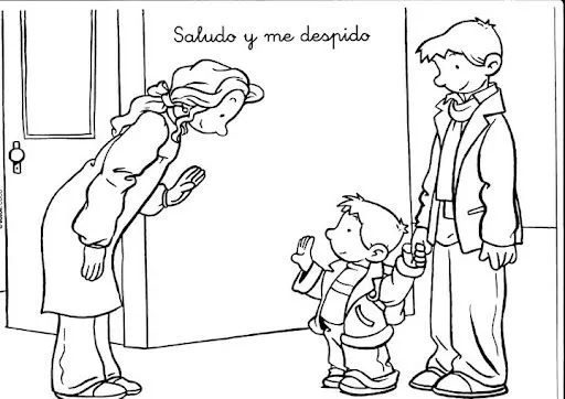 Dibujo sobre la respeto - Imagui