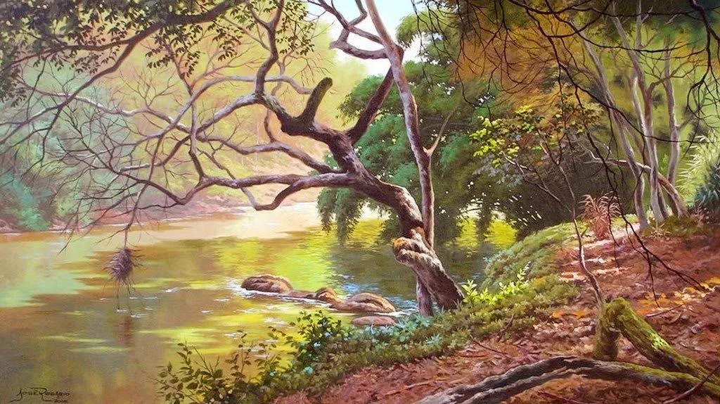 Dibujos con Acrílico Paisajes, Pinturas Fotorealistas Venezolanas ... Dibujos con Acrílico Paisajes, Pinturas Fotorealistas Venezolanas ...