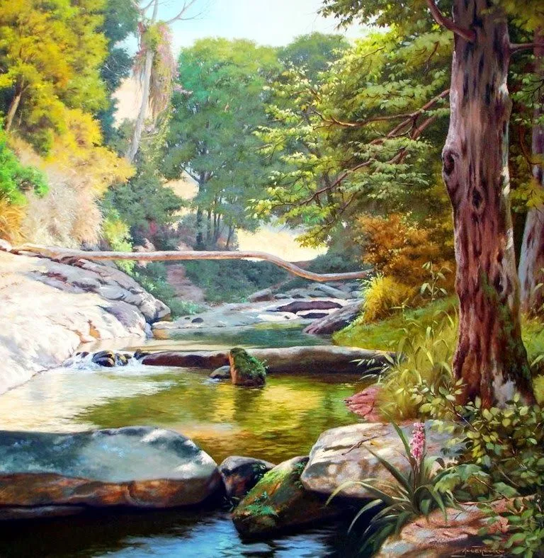 Dibujos con Acrílico Paisajes, Pinturas Fotorealistas Venezolanas ... Dibujos con Acrílico Paisajes, Pinturas Fotorealistas Venezolanas ...