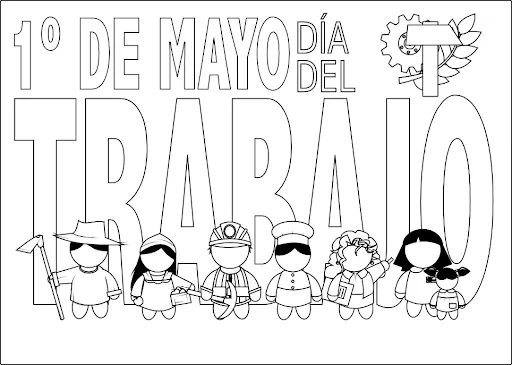 Dibujos y Actividades para el Dia del Trabajador - Manualidades ... Dibujos y Actividades para el Dia del Trabajador - Manualidades ...