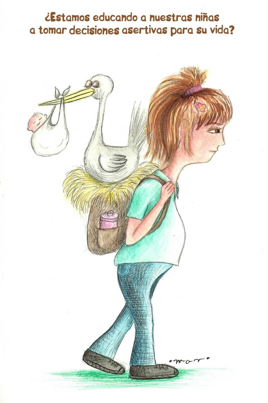 Dibujos de adolescentes embarazadas - Imagui