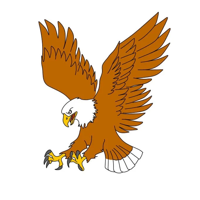 Dibujos de Águila - Cómo dibujar Águila paso a paso Dibujos de Águila - Cómo dibujar Águila paso a paso