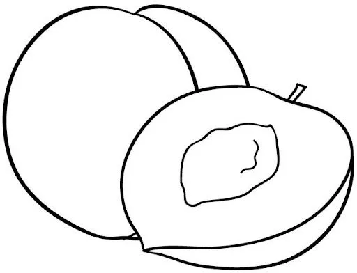 DIBUJOS DE ALBARICOQUES, AJOS, ALCACHOFAS PARA COLOREAR DIBUJOS DE ALBARICOQUES, AJOS, ALCACHOFAS PARA COLOREAR