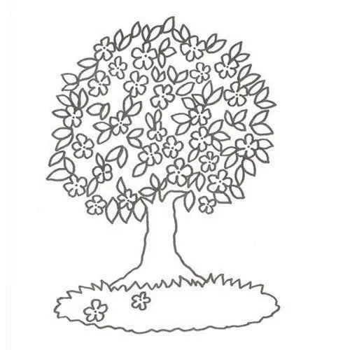 Dibujo de un algarrobo para colorear - Imagui Dibujo de un algarrobo para colorear - Imagui