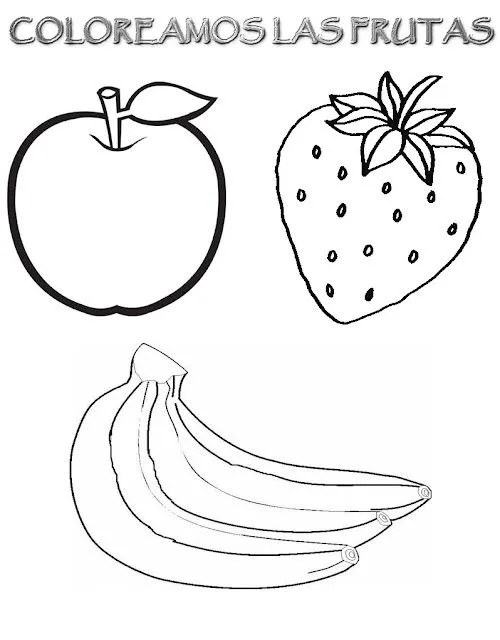 Dibujos de alimentos para colorear e imprimir - Imagui Dibujos de alimentos para colorear e imprimir - Imagui