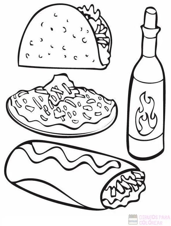 ᐈ Dibujos de Alimentos【TOP 30】Un delicioso boceto – Dibujos para Colorear ᐈ Dibujos de Alimentos【TOP 30】Un delicioso boceto – Dibujos para Colorear
