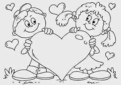 Dibujos De Amor Para Colorear Y Pintar | imagenes galvis Dibujos De Amor Para Colorear Y Pintar | imagenes galvis