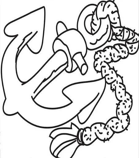Dibujos de anclas - Imagui