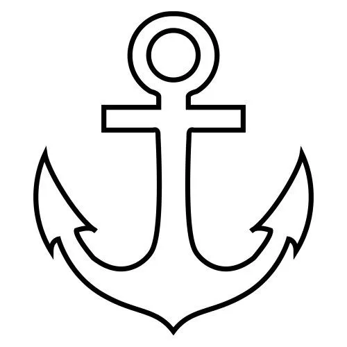 ANCLAS MARINERAS PARA PINTAR | FICHAS PARA PINTAR | DIBUJOS PARA ...