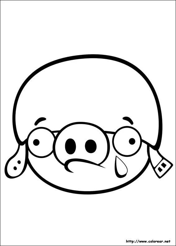 Dibujos para colorear de Angry Birds