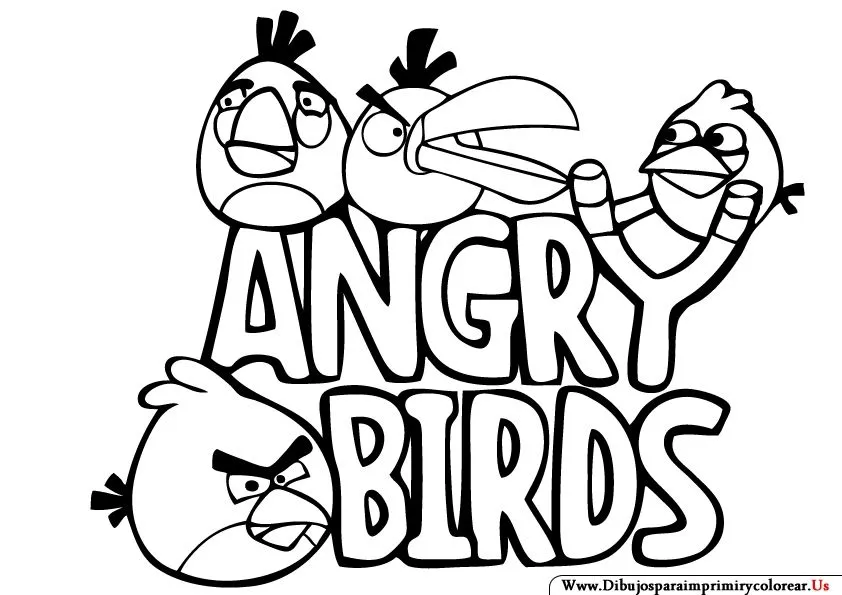 Dibujos de Angry Birds para Imprimir - Dibujos Para imprimir y ... Dibujos de Angry Birds para Imprimir - Dibujos Para imprimir y ...