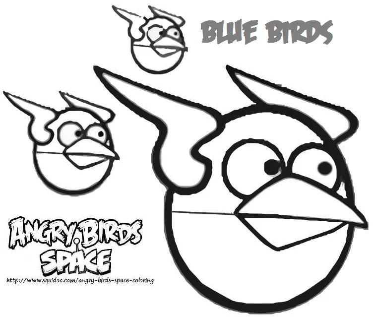 Dibujos de Angry Birds para COLOREAR | Para niños Dibujos de Angry Birds para COLOREAR | Para niños