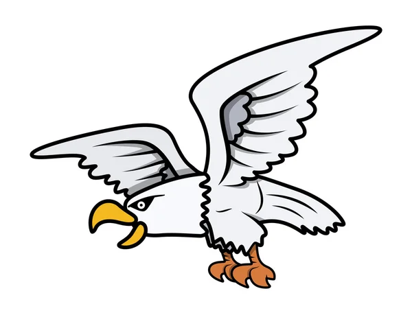 Dibujos animados de águila - ilustración vectorial — Vector stock ... Dibujos animados de águila - ilustración vectorial — Vector stock ...