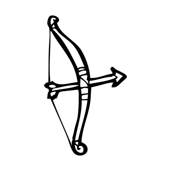Dibujos animados de arco y flecha — Vector stock © lineartestpilot ...