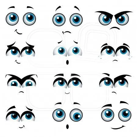 Dibujos animados de caras" by milinz - Mostphotos | Silhouettes ... Dibujos animados de caras" by milinz - Mostphotos | Silhouettes ...