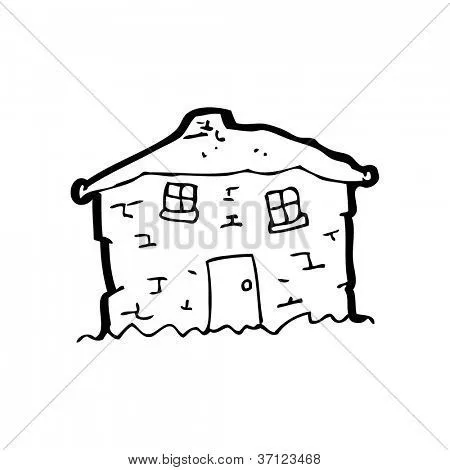 dibujos animados de casa vieja Fotos stock e Imágenes stock | Bigstock