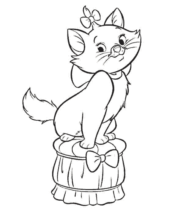 Dibujos animados para colorear: Aristogatos para colorear Dibujos animados para colorear: Aristogatos para colorear