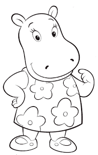 Dibujos animados para colorear: Backyardigans para colorear Dibujos animados para colorear: Backyardigans para colorear