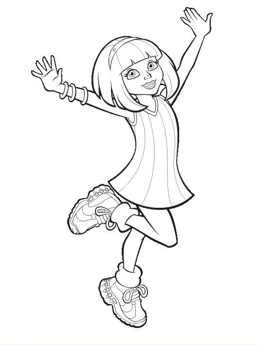 Dibujos animados para colorear: Lazy Town para colorear Dibujos animados para colorear: Lazy Town para colorear