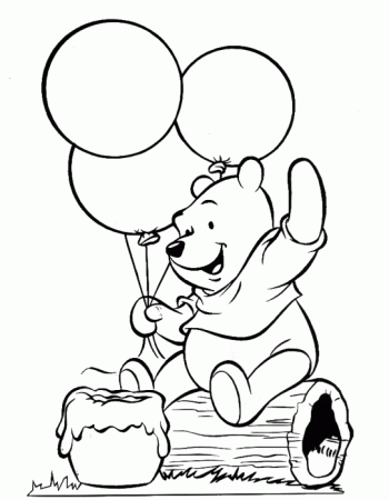 Dibujos animados para colorear: Winnie the pooh para colorear Dibujos animados para colorear: Winnie the pooh para colorear