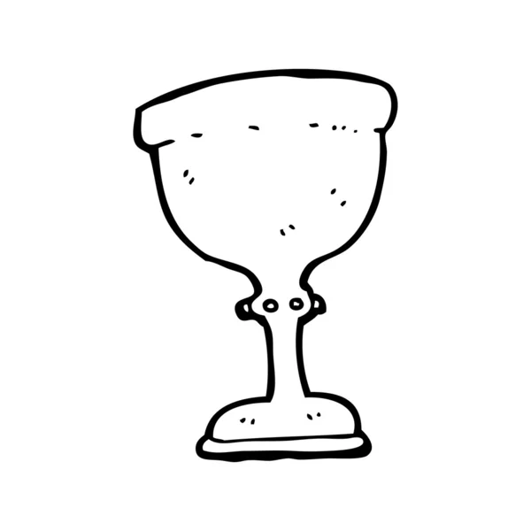 Dibujos animados de Copa Oro — Vector stock © lineartestpilot ...