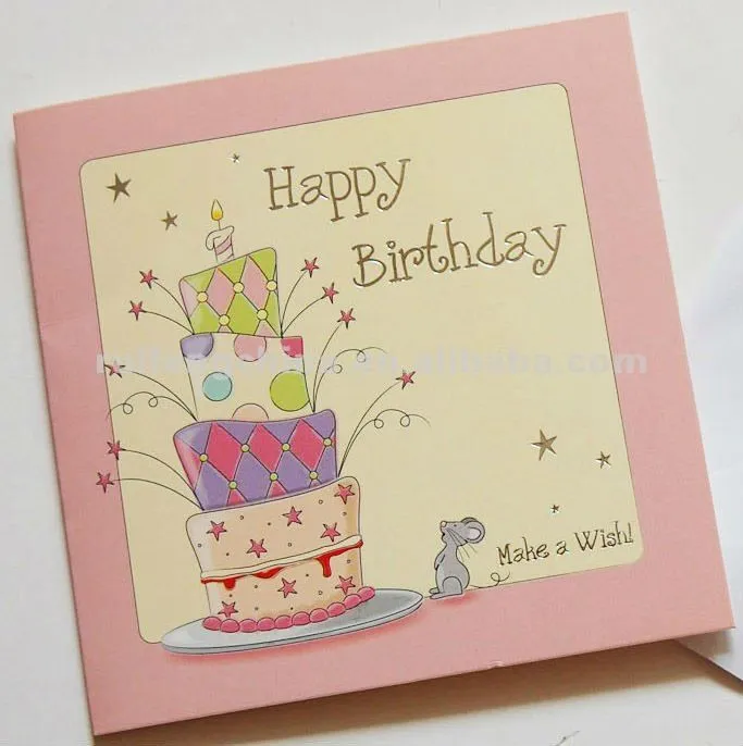 Tarjetas hechas a mano cumpleaños - Imagui