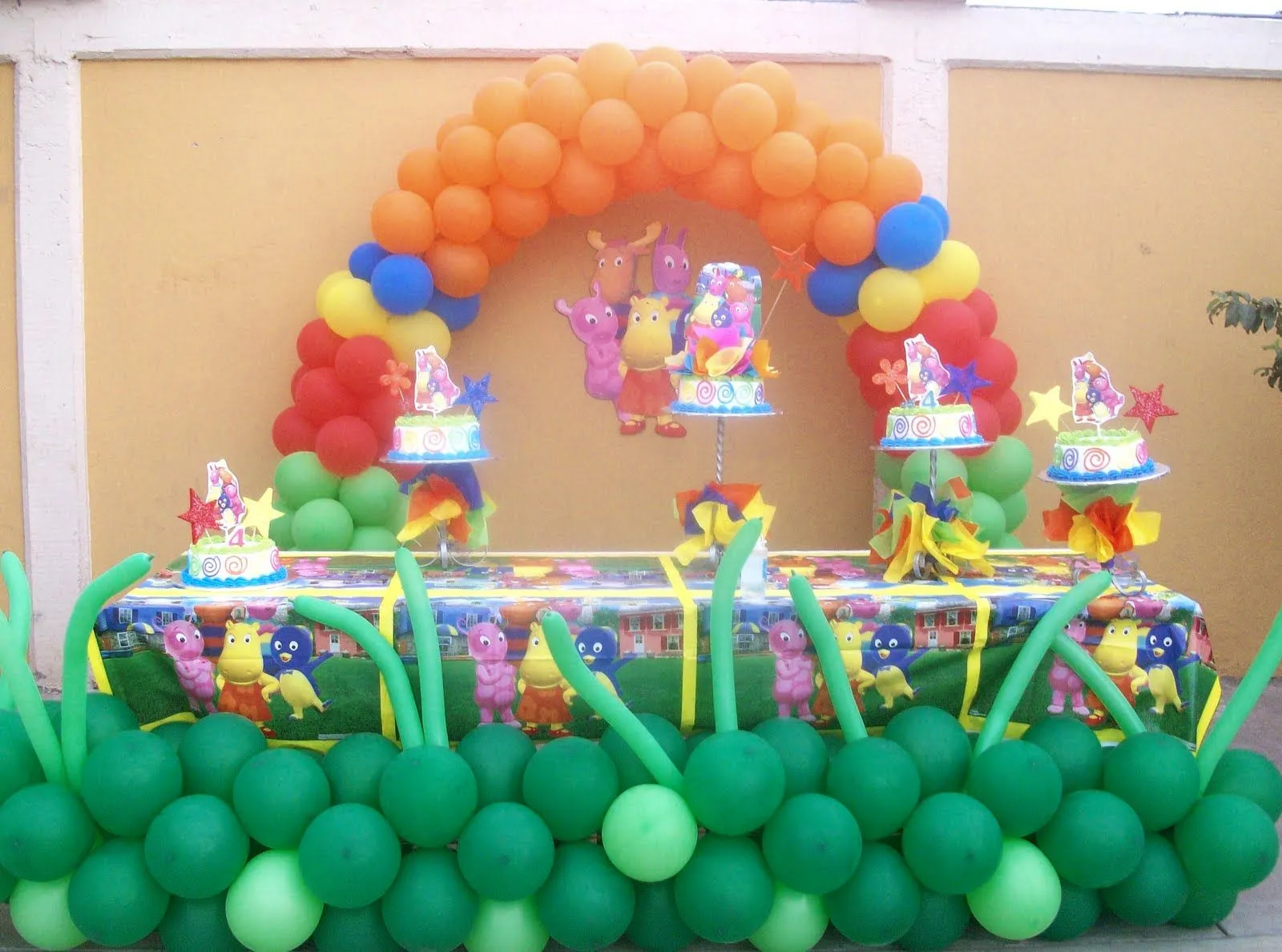Dibujos animados Decoracion Backyardigans para niños Dibujos animados Decoracion Backyardigans para niños