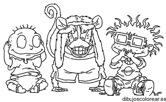 Los rugrats | Dibujos para Colorear