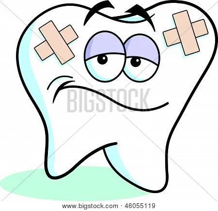 Dibujo de dientes animados - Imagui