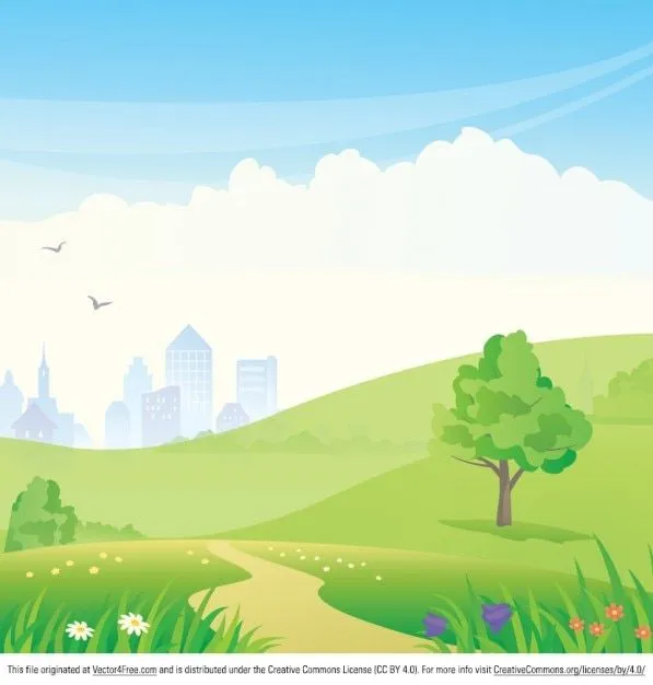 Dibujos animados de fondo del paisaje del parque | Descargar ... Dibujos animados de fondo del paisaje del parque | Descargar ...