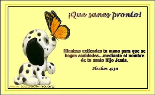 Imagenes con frases de mejorate pronto - Imagui