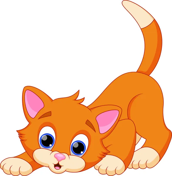 Dibujos animados de gatos graciosos — Vector stock © irwanjos2 ...