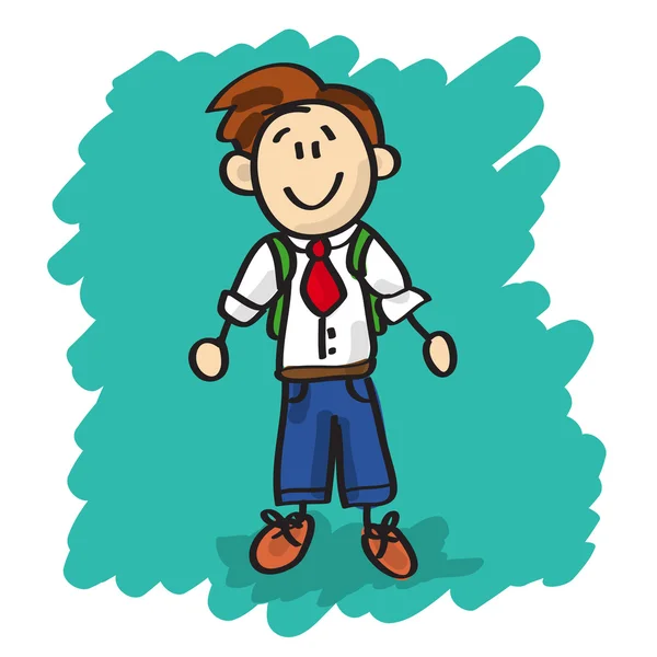 De dibujos animados lindo niño — Vector stock © Mirage3 #53315453 De dibujos animados lindo niño — Vector stock © Mirage3 #53315453