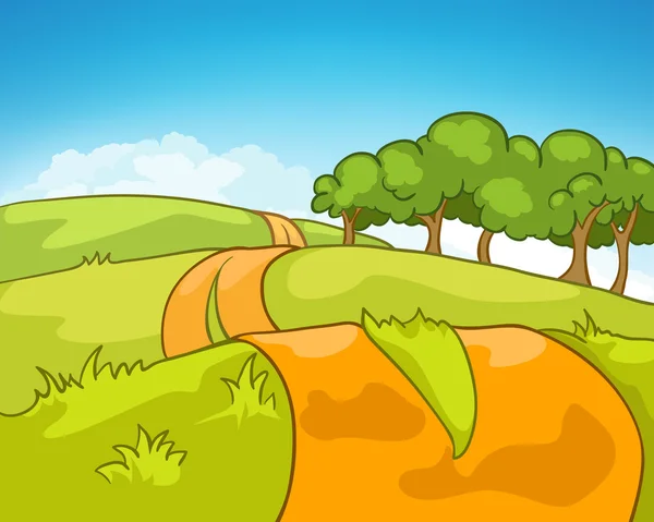 Dibujos animados naturaleza paisaje — Vector stock © rastudio #9100089 Dibujos animados naturaleza paisaje — Vector stock © rastudio #9100089