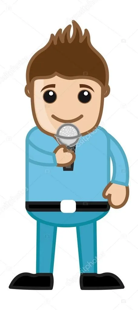 Dibujos animados de negocios - elección de carrera - cantante ...