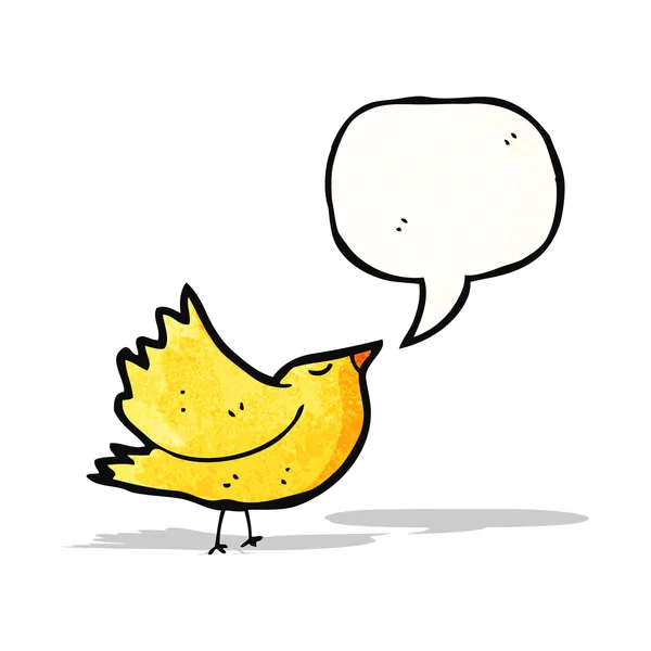 Dibujos animados de pájaros cantando — Vector stock ...