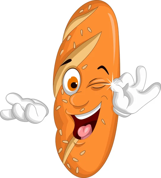 Dibujos animados pan para usted diseño — Vector stock ... Dibujos animados pan para usted diseño — Vector stock ...