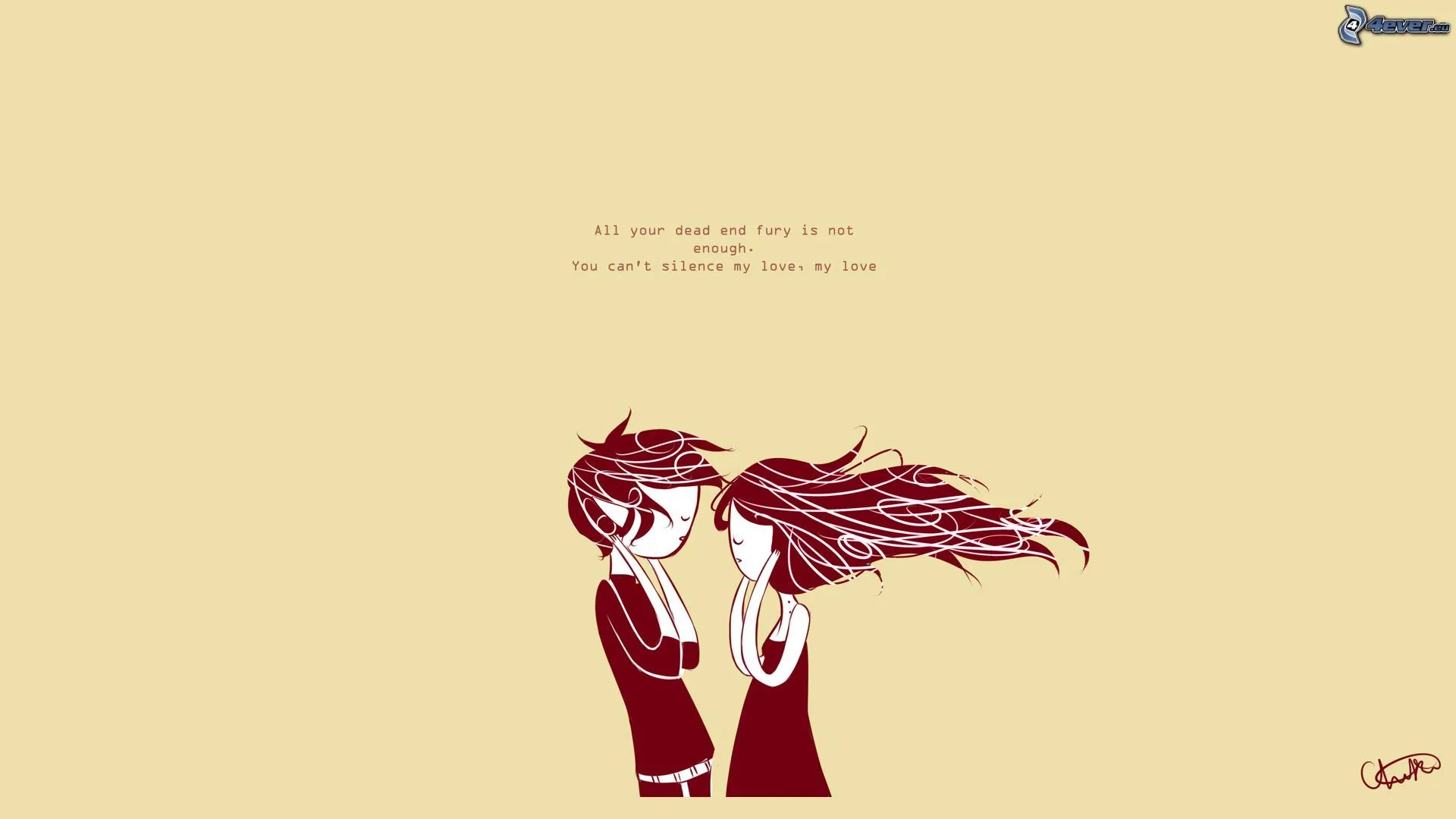 Dibujos animados de pareja