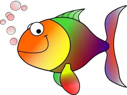 Imagenes pescado en caricatura - Imagui