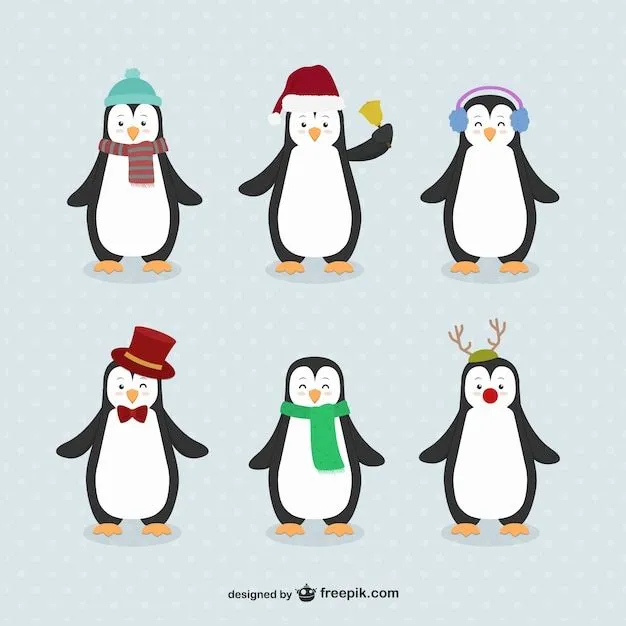 Dibujos Animados Pinguinos | Fotos y Vectores gratis