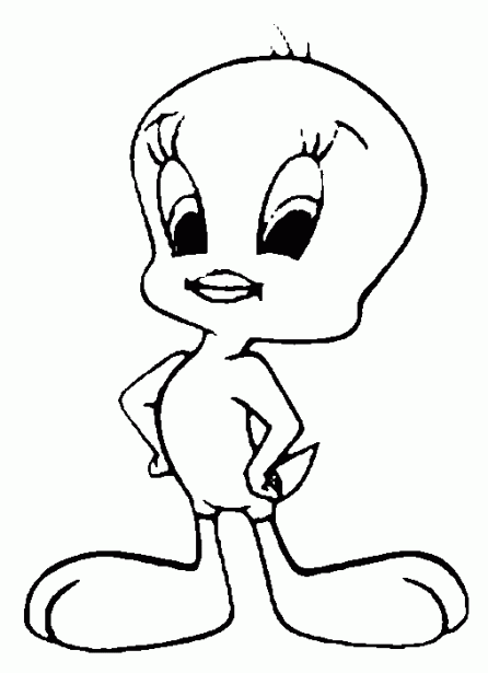 Dibujos de piolin bebé para colorear faciles - Imagui