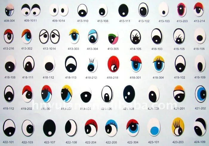 de dibujos animados de plástico ojo de los ojos de juguete de ... de dibujos animados de plástico ojo de los ojos de juguete de ...