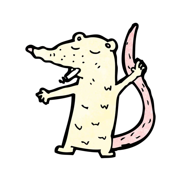 Dibujos animados de rata de laboratorio fumar — Vector stock ... Dibujos animados de rata de laboratorio fumar — Vector stock ...