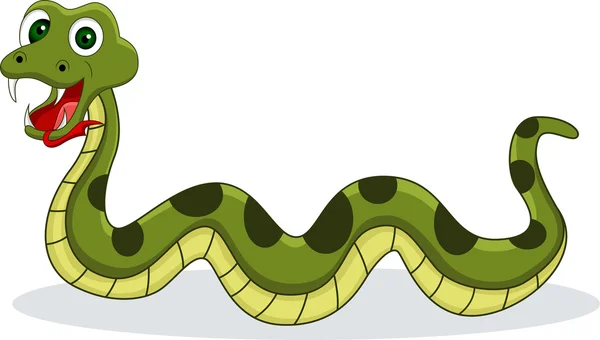 Dibujos animados de la serpiente — Vector stock © starlight789 ...