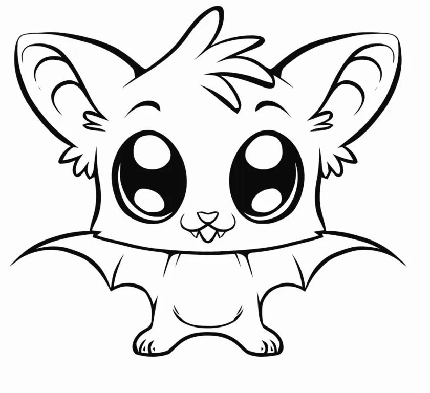 Dibujos de animales bebes para colorear