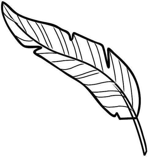 Dibujos de plumas de indios para colorear - Imagui