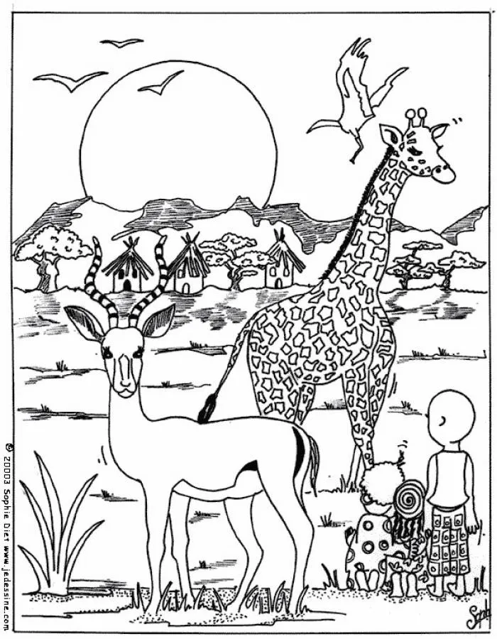 Dibujos ANIMALES DE LA SABANA para colorear, CACHORRO CEBRA para ... Dibujos ANIMALES DE LA SABANA para colorear, CACHORRO CEBRA para ...
