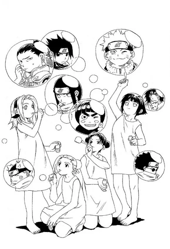 dibujos de anime para pintar - Taringa!